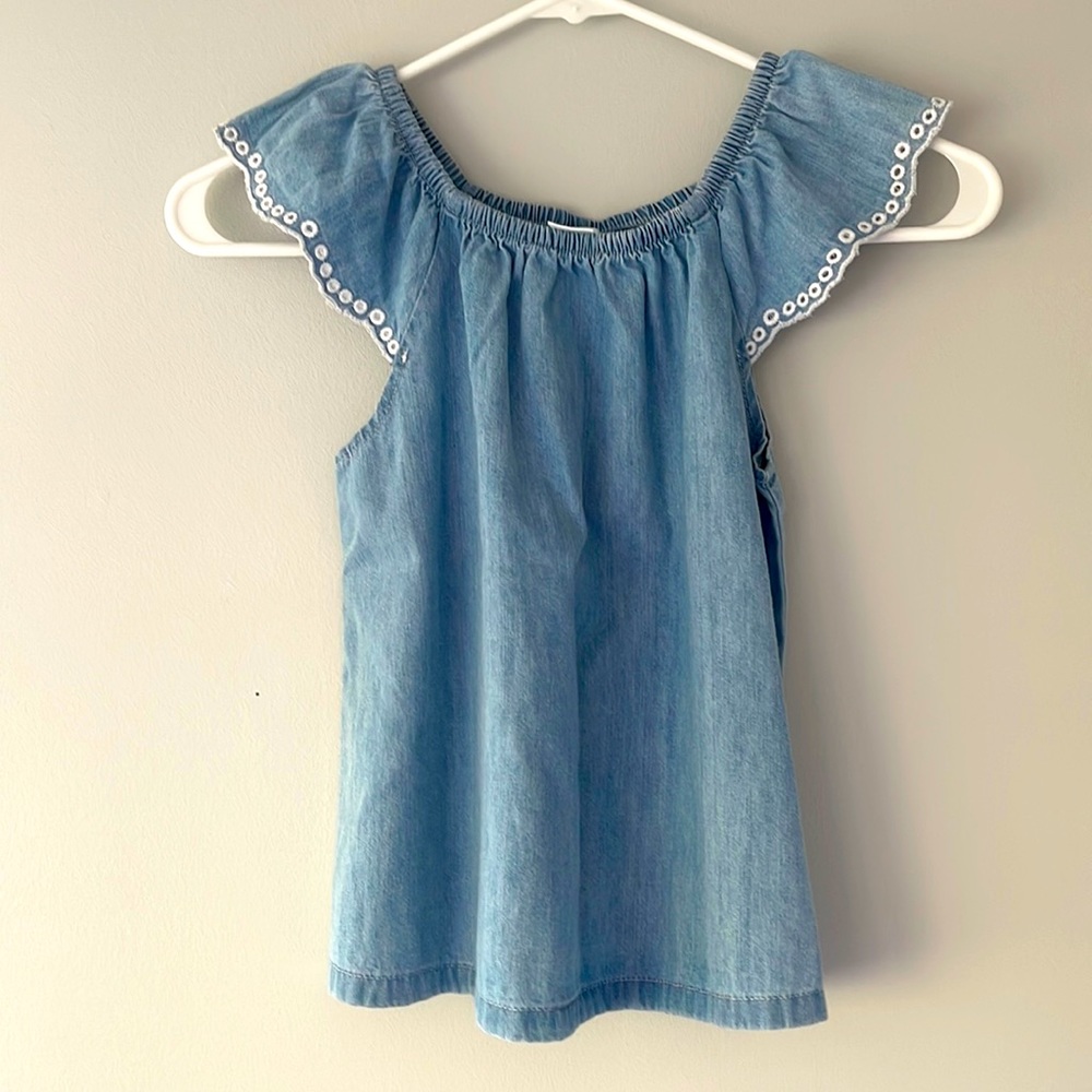 Girls denim blouse I *think* HM brand